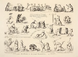 素晴らしい展覧会のDrolleriesのいくつか、パブ。 1851